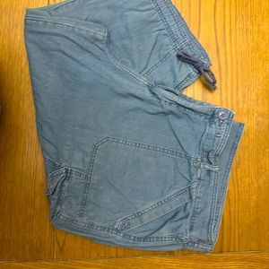 St John’s Bay soft denim cargo Capri